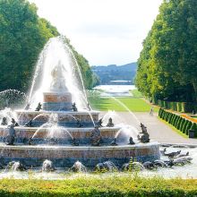 Latona-Brunnen im Park Herrenchiemsee